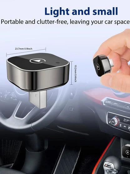 Pionray 2in1 Wireless CarPlay Adapter Android Auto Car Intelligent Systems Plug&Play For VW Toyota Nissan Honda Ford Benz