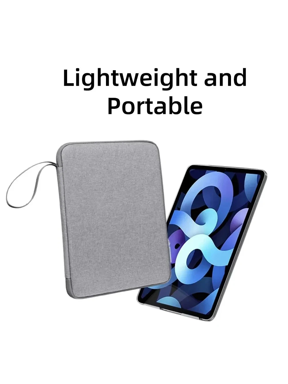 Funda de bolso para tableta de 9-13 pulgadas para 2025, nuevo iPad Air 11/13 Pro 11/13, funda de transporte, bolsa de viaje prot
