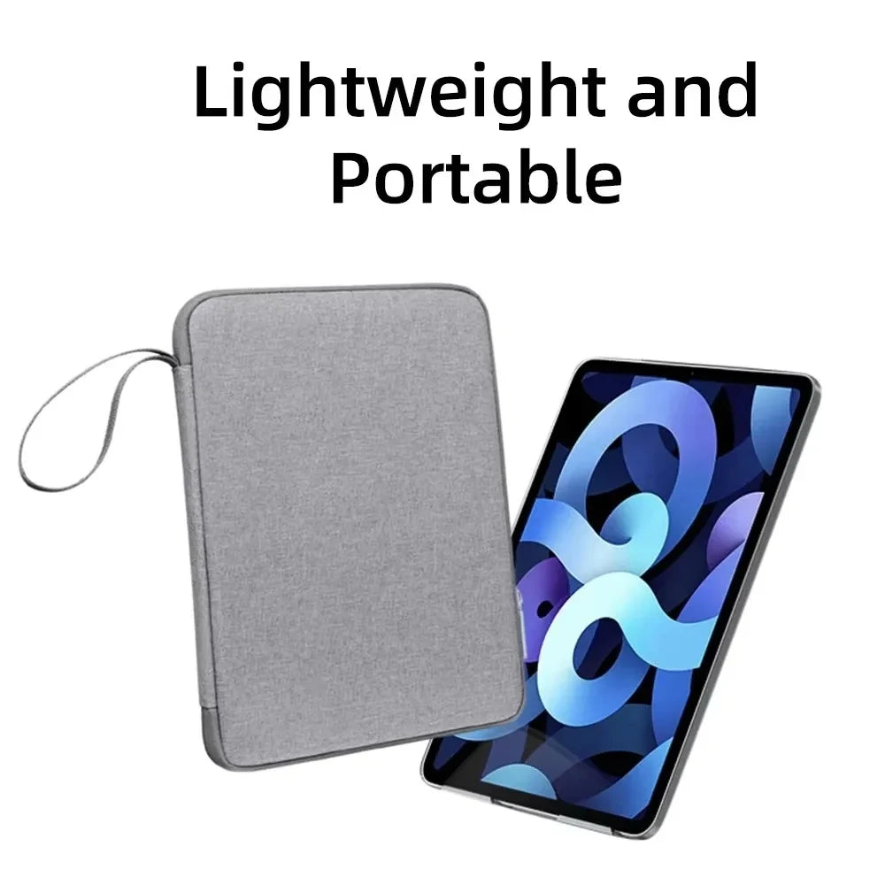 Funda de bolso para tableta de 9-13 pulgadas para 2025, nuevo iPad Air 11/13 Pro 11/13, funda de transporte, bolsa de viaje prot