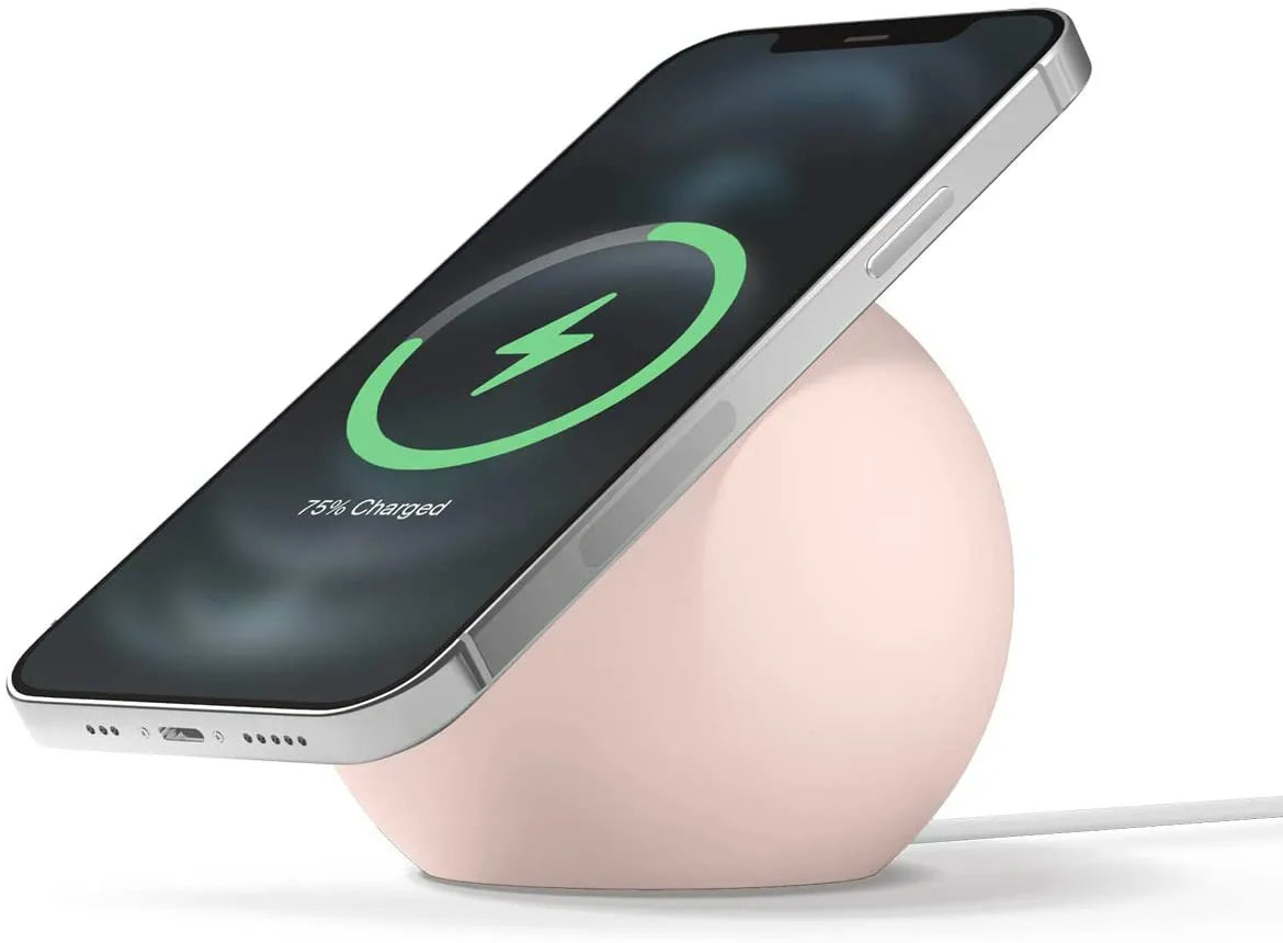 Ball Shape Magnetic Desk Phone Charger Stand Holder for Magsafe IPhone 15 14 13 12 Pro Max Mini Wireless Charging Desktop Dock