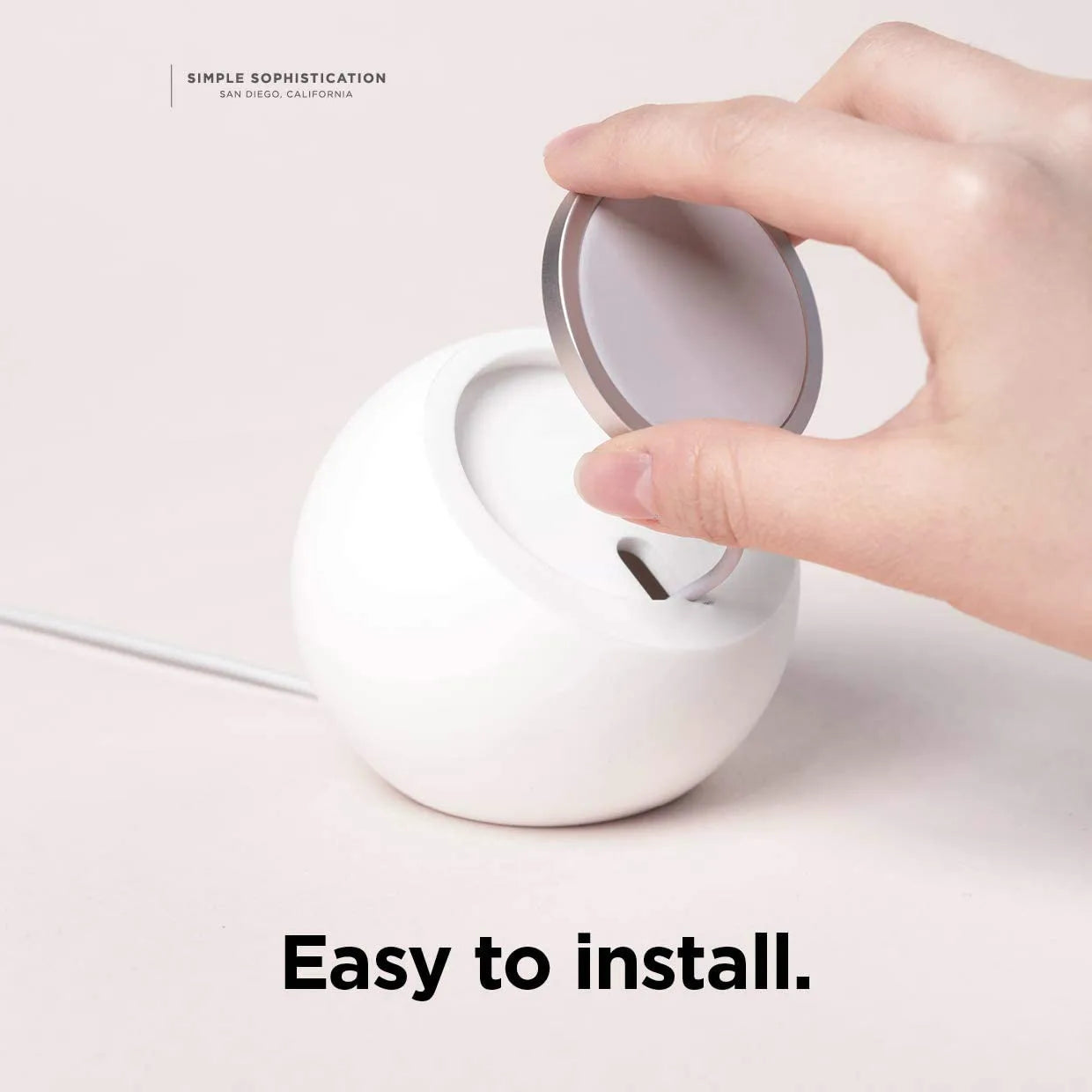 Ball Shape Magnetic Desk Phone Charger Stand Holder for Magsafe IPhone 15 14 13 12 Pro Max Mini Wireless Charging Desktop Dock