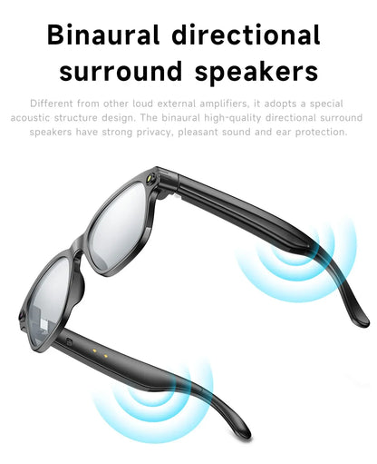 OPPO New Version AI Smart Glasses with 8MP Pixel Take Video Picture 4GB WiFi Contact AI ChatGPT Translation Smart Sunglass