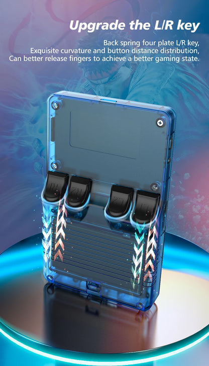 BOYHOM R36 Plus Retro Handheld Game Console Linux 64-bit System 4" IPS Screen RK3326 Portable Pocket Video Player R36PLUS Games