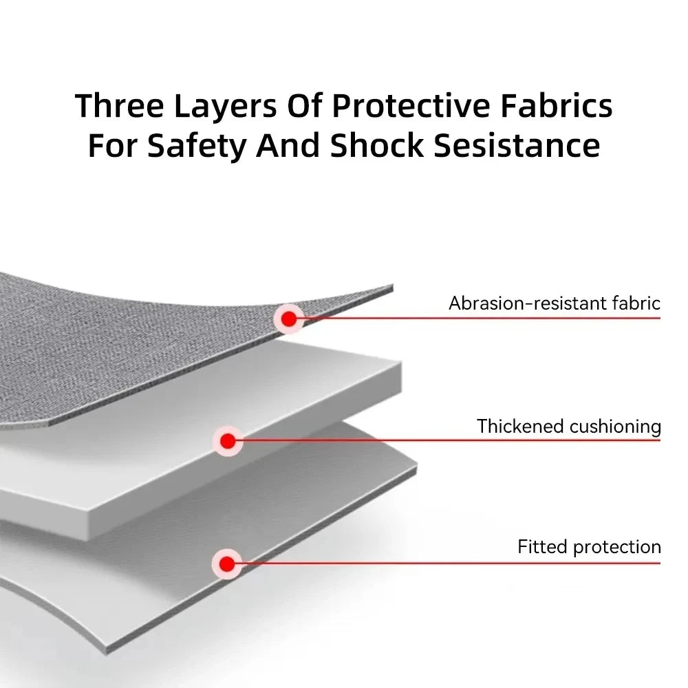 Funda de bolso para tableta de 9-13 pulgadas para 2025, nuevo iPad Air 11/13 Pro 11/13, funda de transporte, bolsa de viaje prot